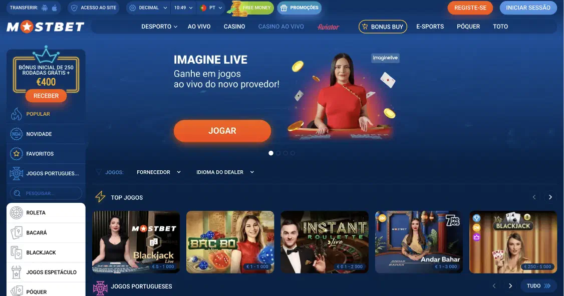 Casino ao Vivo